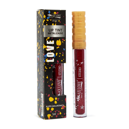 Lip Tint Metalizado Vegano Max Love