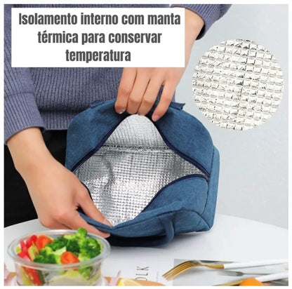 Bolsa Térmica Portátil Com Isolamento Térmico De Desenho - Neverdie Store