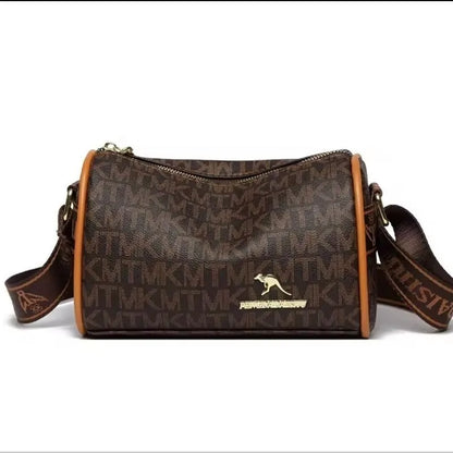 Linda Bolsa de ombro feminina designer na moda alta qualidade couro macio, Estilosa e Com Elegância