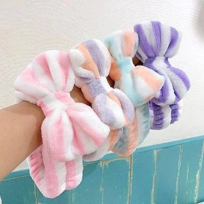Faixa Tiara de Cabelo para Maquiagem e Limpeza Facial