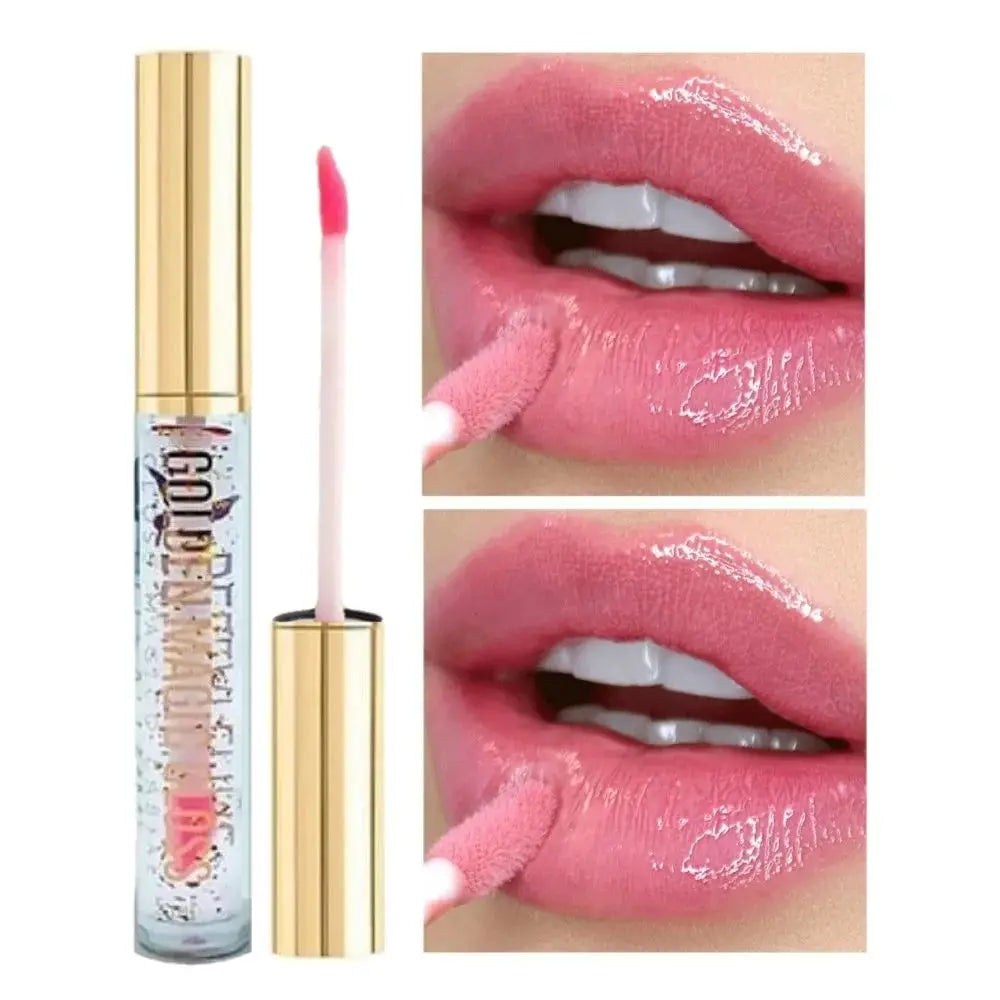 Gloss Mágico Labial Golden Magic Muda de Cor Bella Femme