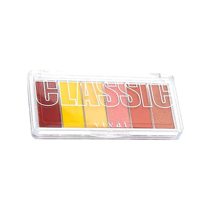 Paleta de Sombras 6 Cores Matte e Metálica Vivai Classic 4050