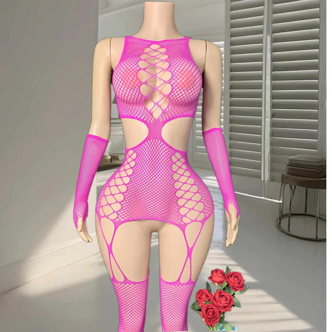 Lingerie para mulheres de uma peça sexy babydoll roupa interior chemises catsuit trajes de vestuário exótico bodystocking corpo terno bodysuits