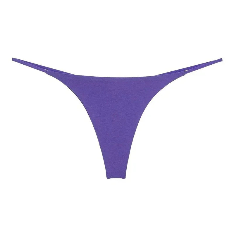 Lingerie sexy g cordas baixo-rise tanga calcinha feminina sexy roupa interior feminina sem costura cintura baixa senhoras briefs tangas calcinha sexy