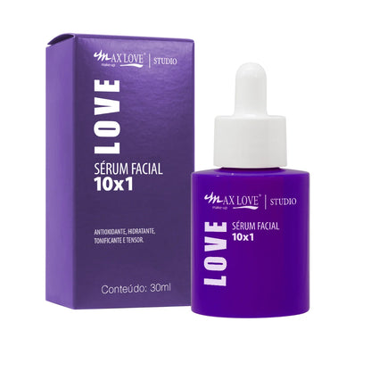Kit c/ 3 Sérum Facial 10x1 Max Love 30ml