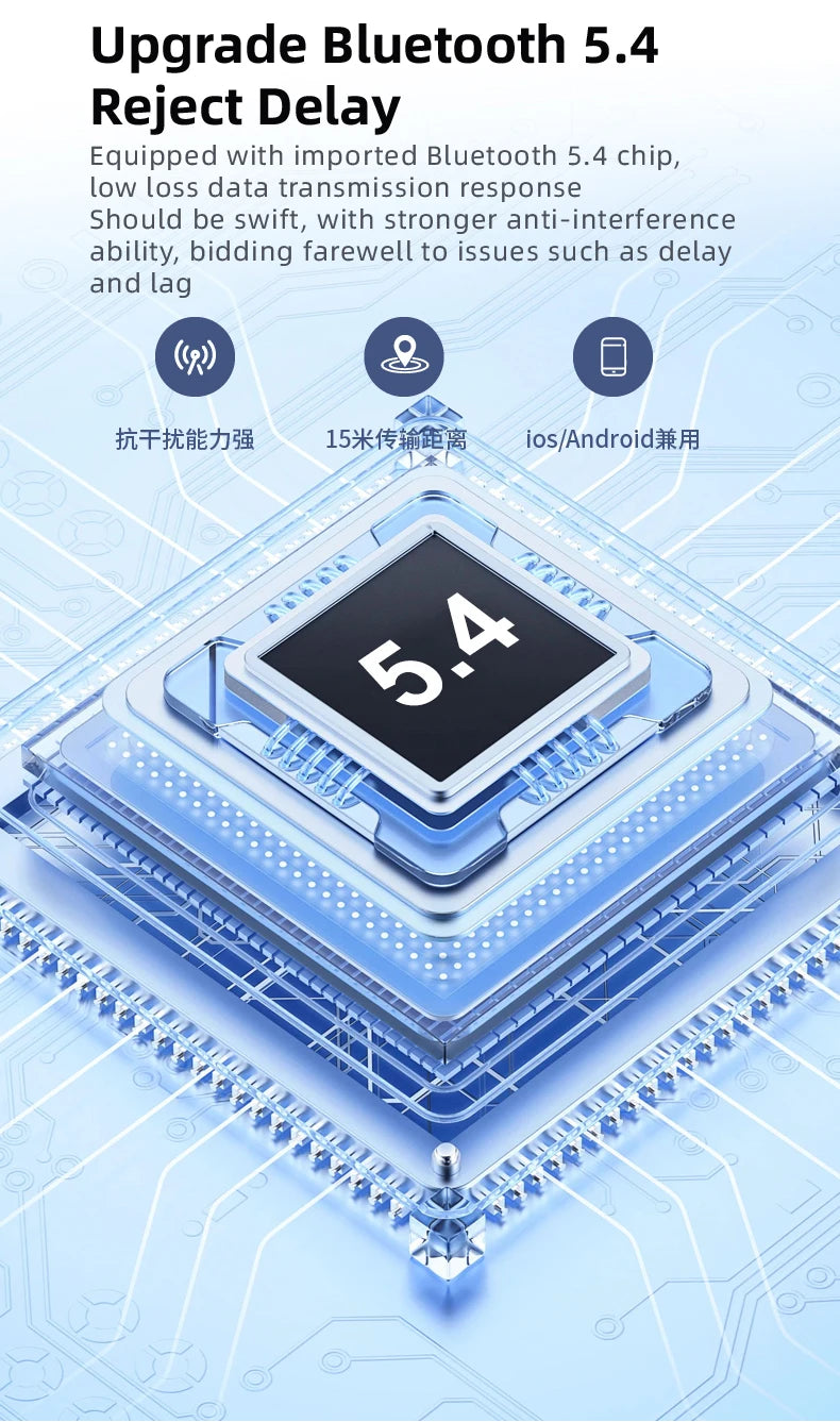 Fones de ouvido sem fio T70 Trendy TWS, elegantes e leves, carregamento USB-C, fones de ouvido para dormir com ajuste confortável