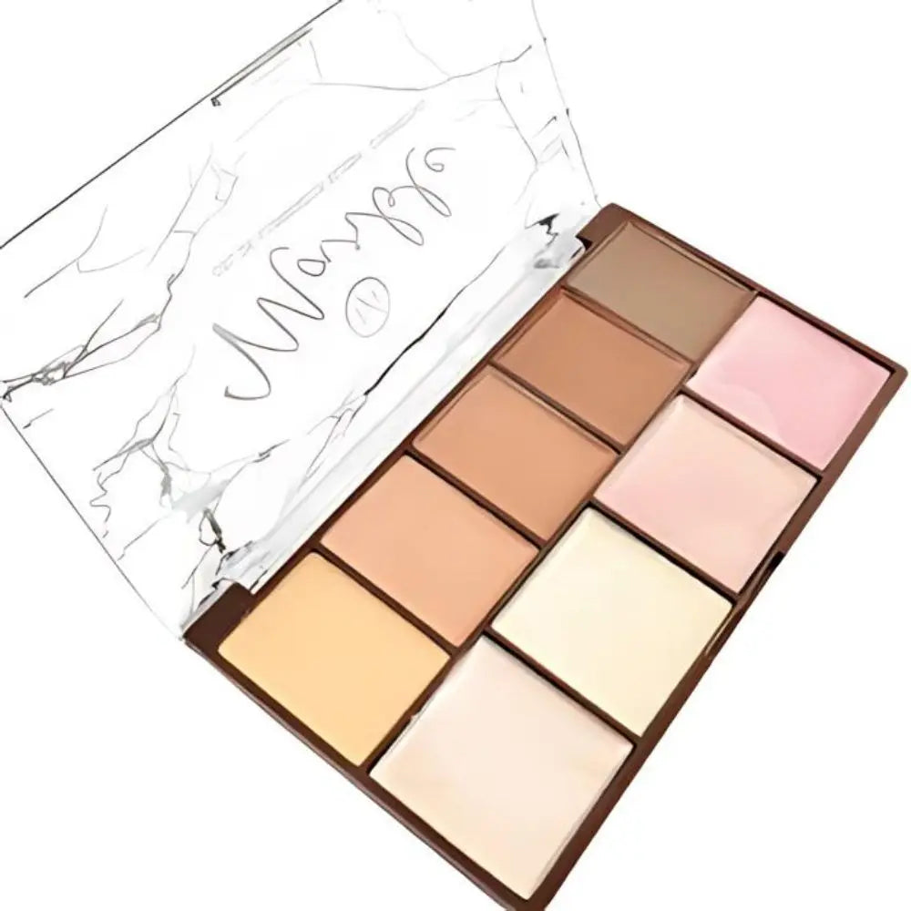 Paleta de Corretivo, Blush e Iluminador em Gel Marble My Life MY8543