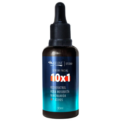Kit c/ 3 Sérum Facial 10x1 Max Love 30ml
