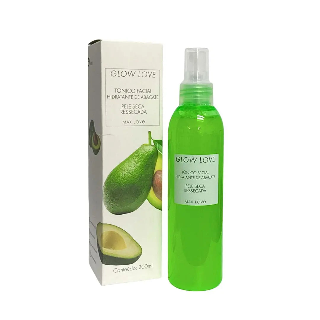 Tônico Facial Hidratante Glow Love Abacate Max Love
