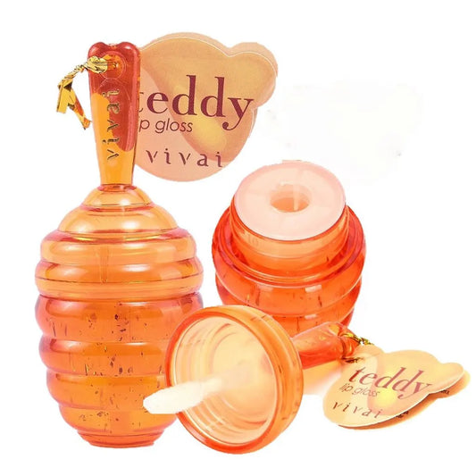 Lip Gloss Hidratante Labial Potinho De Mel Teddy Vivai