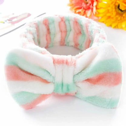 Faixa Tiara de Cabelo para Maquiagem e Limpeza Facial