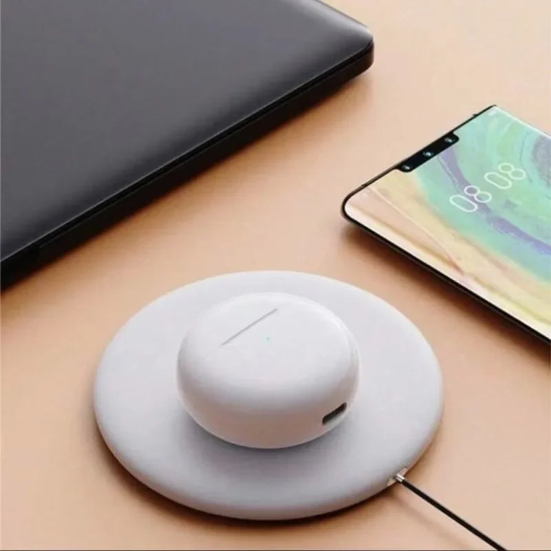 Fones de ouvido Bluetooth TWS para fone de ouvido Bluetooth sem fio com cancelamento de ruído e microfone sem fio