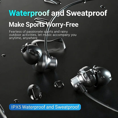 Lenovo 100% original he05x fones de ouvido bluetooth à prova dwaterproof água tampões alta fidelidade som magnético neckband fone esportes