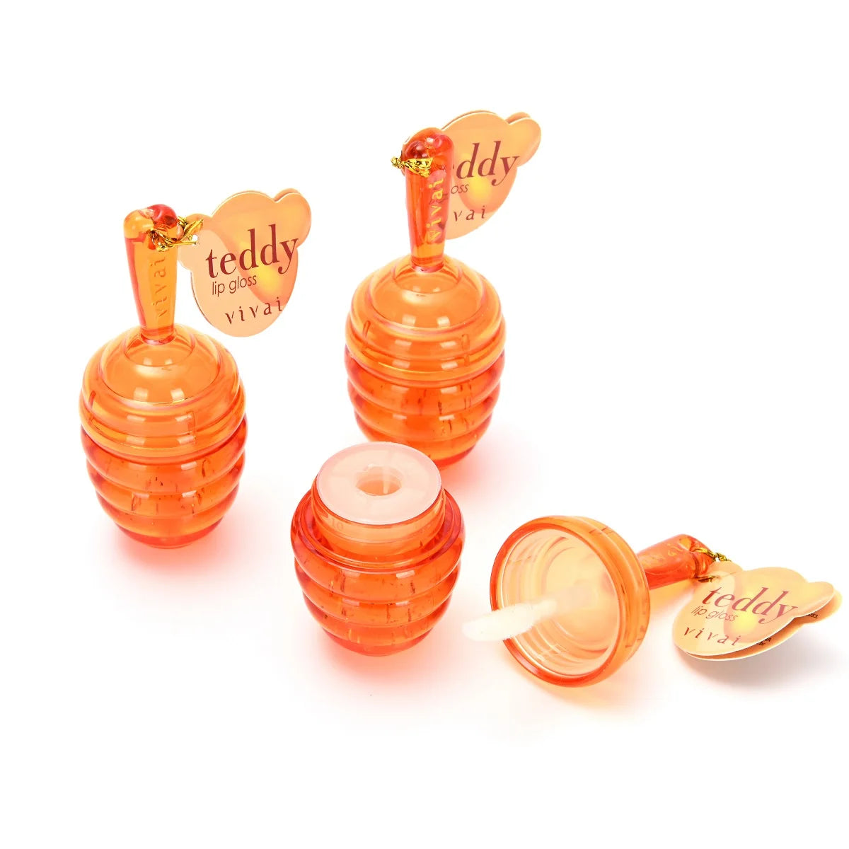 Lip Gloss Hidratante Labial Potinho De Mel Teddy Vivai