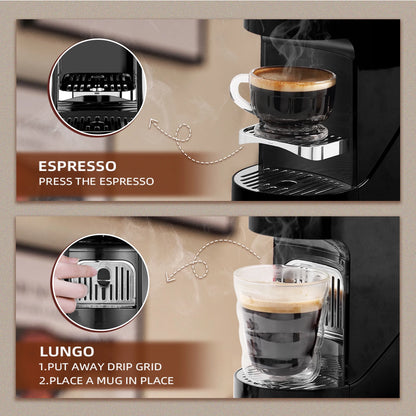 Máquina de Café Espresso CM-CO1 20 Bar - Tanque 900ml, Máquina de Café CM-CO1 20 Bar - Automática， Coibeu, Do Brasil