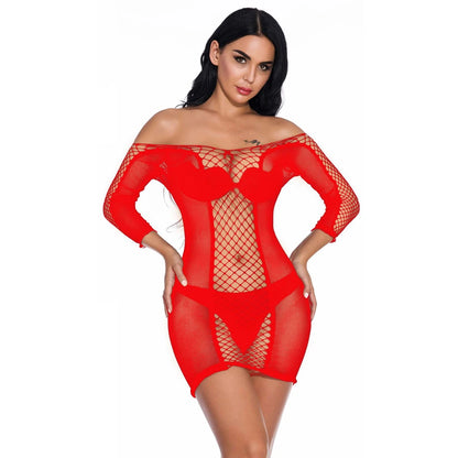 Lingerie babydoll mini vestido senhora lenceria chemises sexy bodysuit malha corpo meia tentação íntima praia nightwear vestido