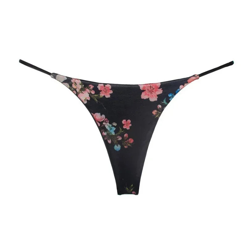 Lingerie sexy g cordas baixo-rise tanga calcinha feminina sexy roupa interior feminina sem costura cintura baixa senhoras briefs tangas calcinha sexy