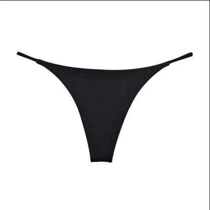 Lingerie sexy g cordas baixo-rise tanga calcinha feminina sexy roupa interior feminina sem costura cintura baixa senhoras briefs tangas calcinha sexy