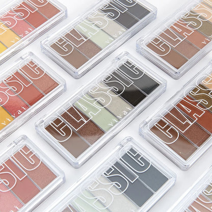 Paleta de Sombras 6 Cores Matte e Metálica Vivai Classic 4050