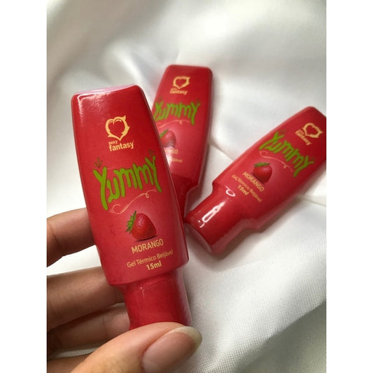 Gel térmico comestível Yummy 15 ml - Morango